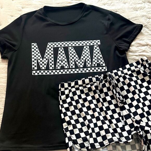 Checkered mama set - Picture 1 of 1